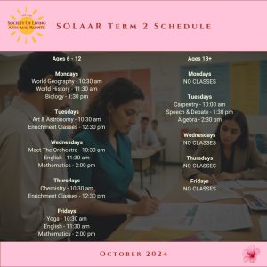 Tern 2 Schedule